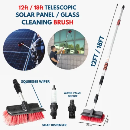 Solar Panel Cleaning Brush